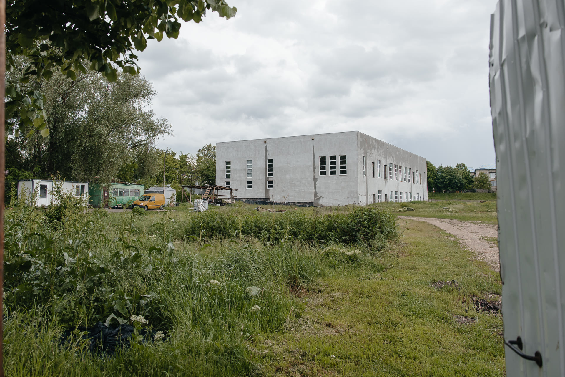 Stadiul actual al Centrului Cultural-Sportiv din Măgdăcești